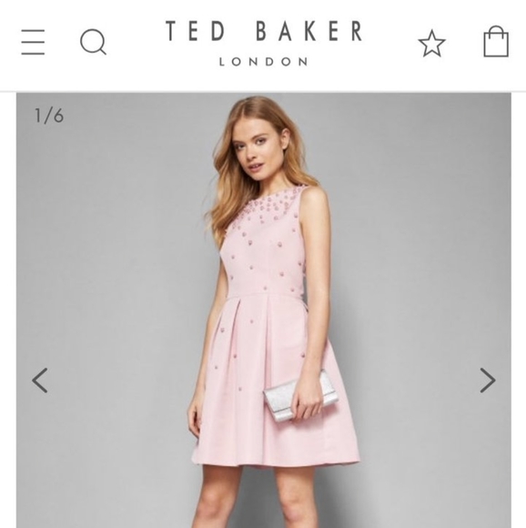 NWT Ted Baker Pearl Milliea Dress - Picture 2 of 14